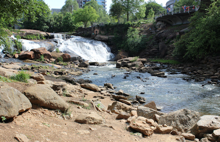 11 Falls on the Reedy River